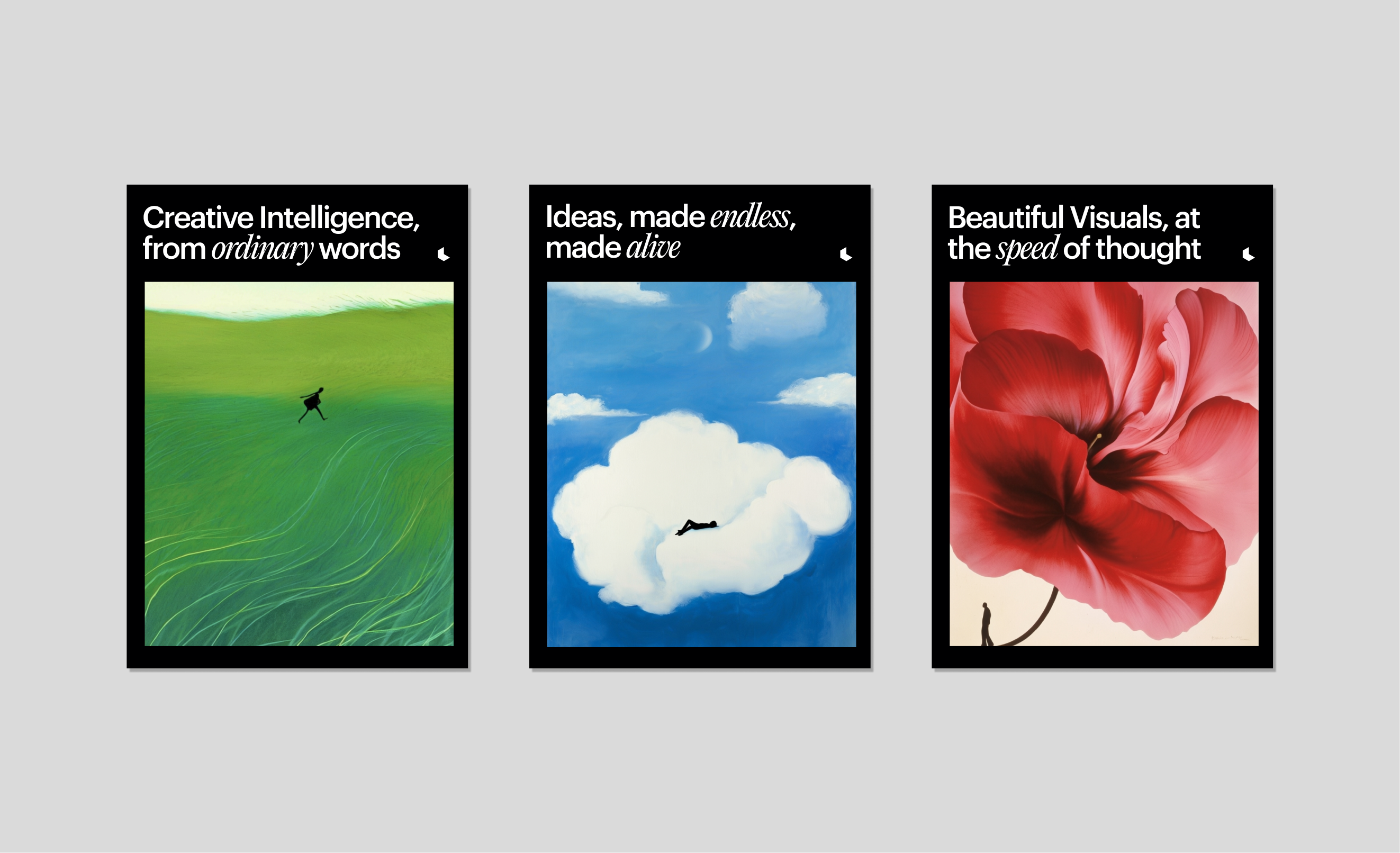 artistic intelligence presentation graphic display